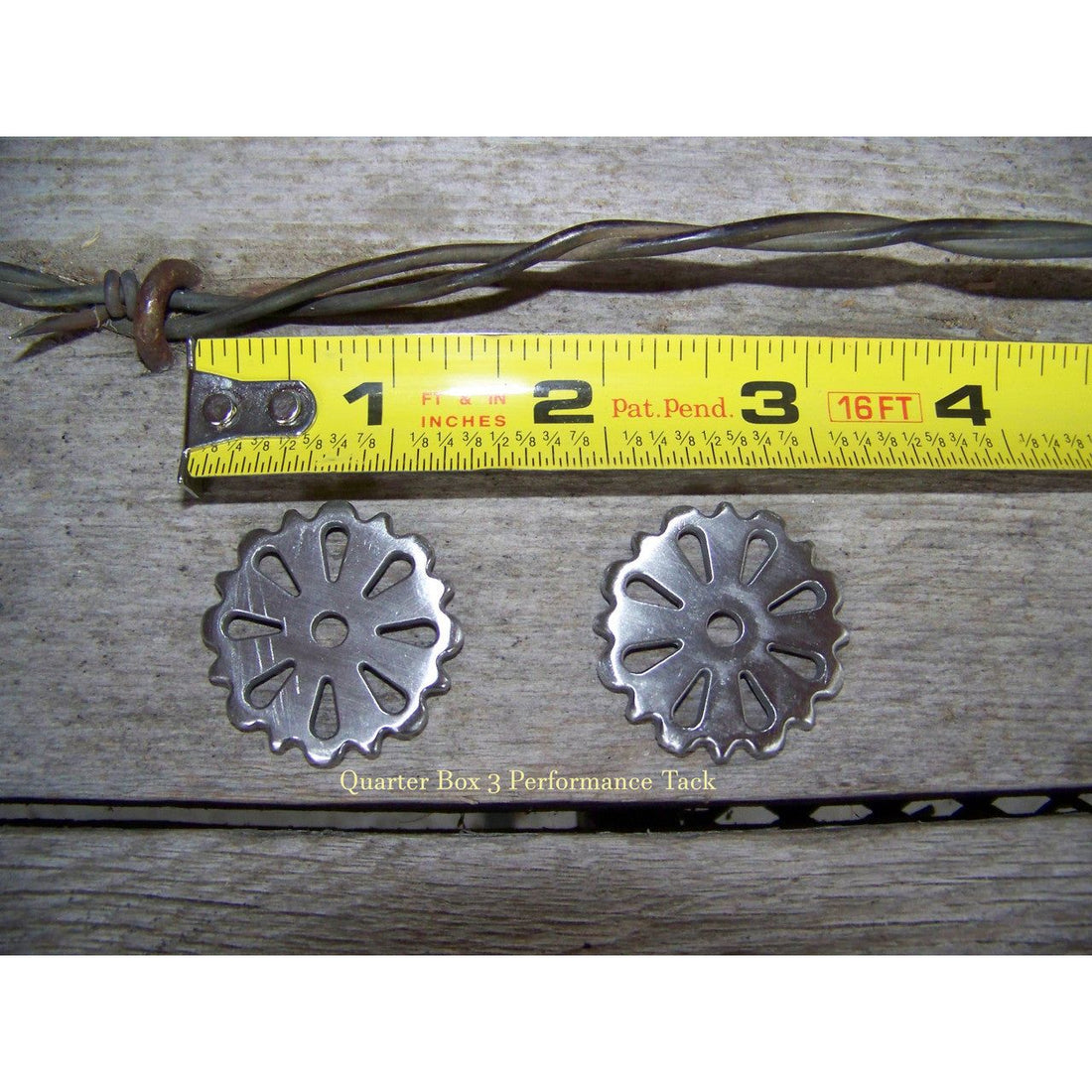 Rowels - Francois Gauthier Cut Out - SS Brushed (1 1/4")