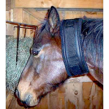 Neck Sweat - Deluxe Fleece, Adjustable Neoprene (Black)