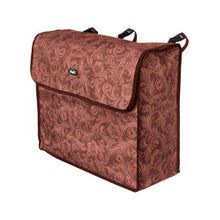 Blanket Storage Bag (Tooled Brown Leather)