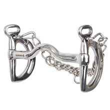 Bit - Uxeter Kimberwick English Bit (Low Port)