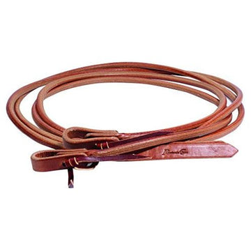 Reins - Round Split, Water Loop with End Popper by Schutz Brothers