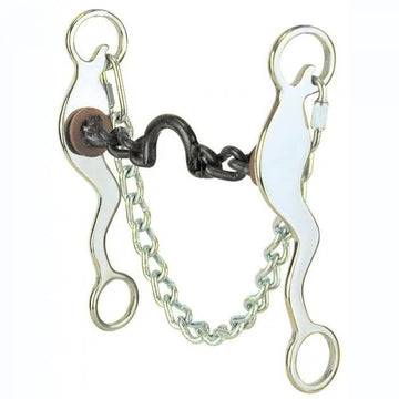 Bit - Mike Beers Low Port Chain Bit for the Pony