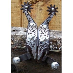 Spurs - Antiqued Star Concho (Mens)