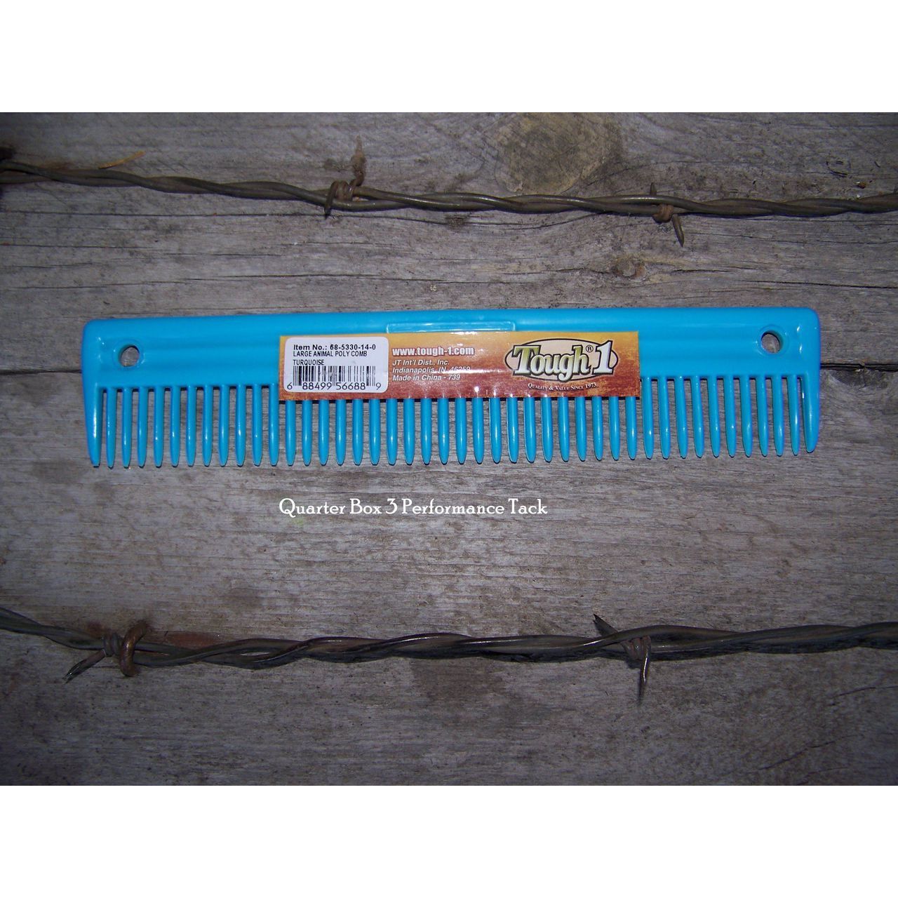 Comb - Plastic 9" (Turquoise)