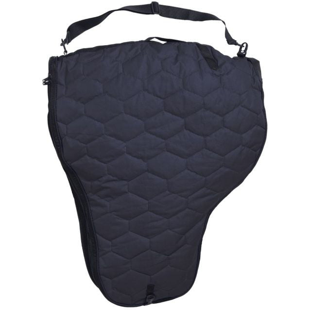 Western Saddle Carrier - Tough 1 Quilted Deluxe (Black)