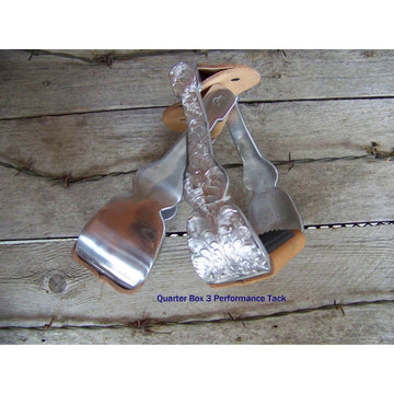 Stirrups - Francoise Gauthier 2 1/2" Aluminum Show