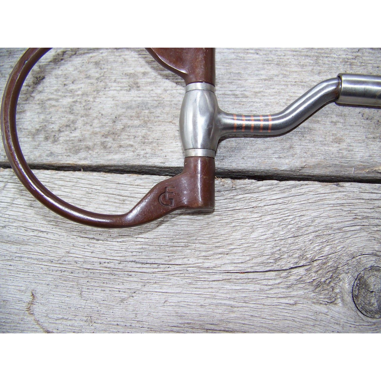 Bit - The Clinician Ported Hinged D-Ring Snaffle