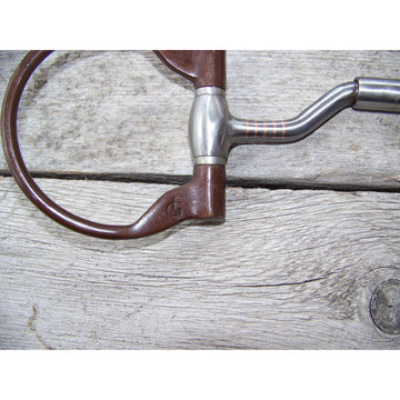 Bit - The Clinician Ported Hinged D-Ring Snaffle