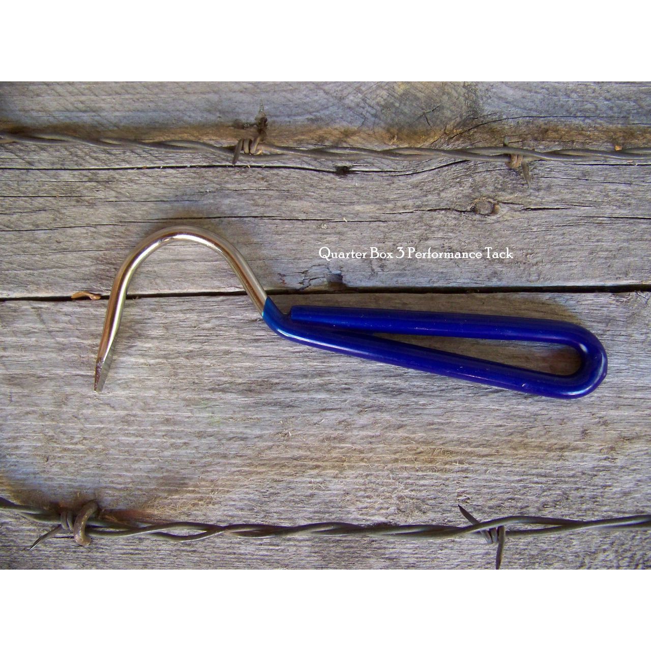 Hoof Pick - Large Vinyl Handle (Blue)