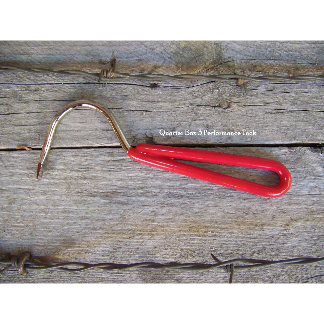 Hoof Pick - Large Vinyl Handle (Red)