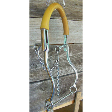 Hackamore - Stainless Steel  Gum Rubber Nose (Pony)