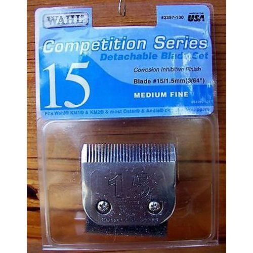 Clipper Blades - Wahl Competition Series Size 15 (285-2357-100)