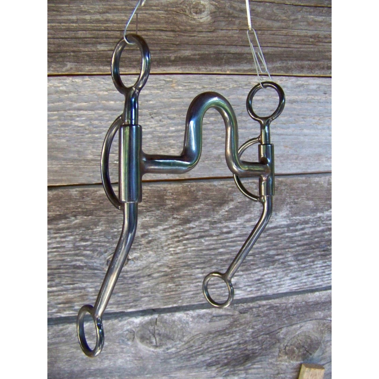 Bit - Black Steel Loomis Shank with Spoon Port