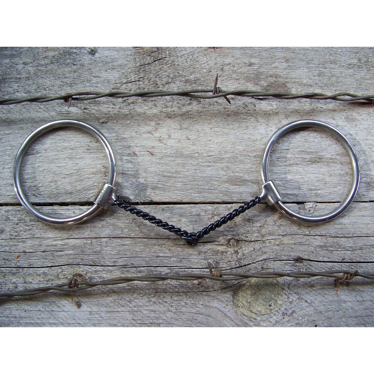 Bit - SS O-Ring w/ Curved Sweet Iron Twist