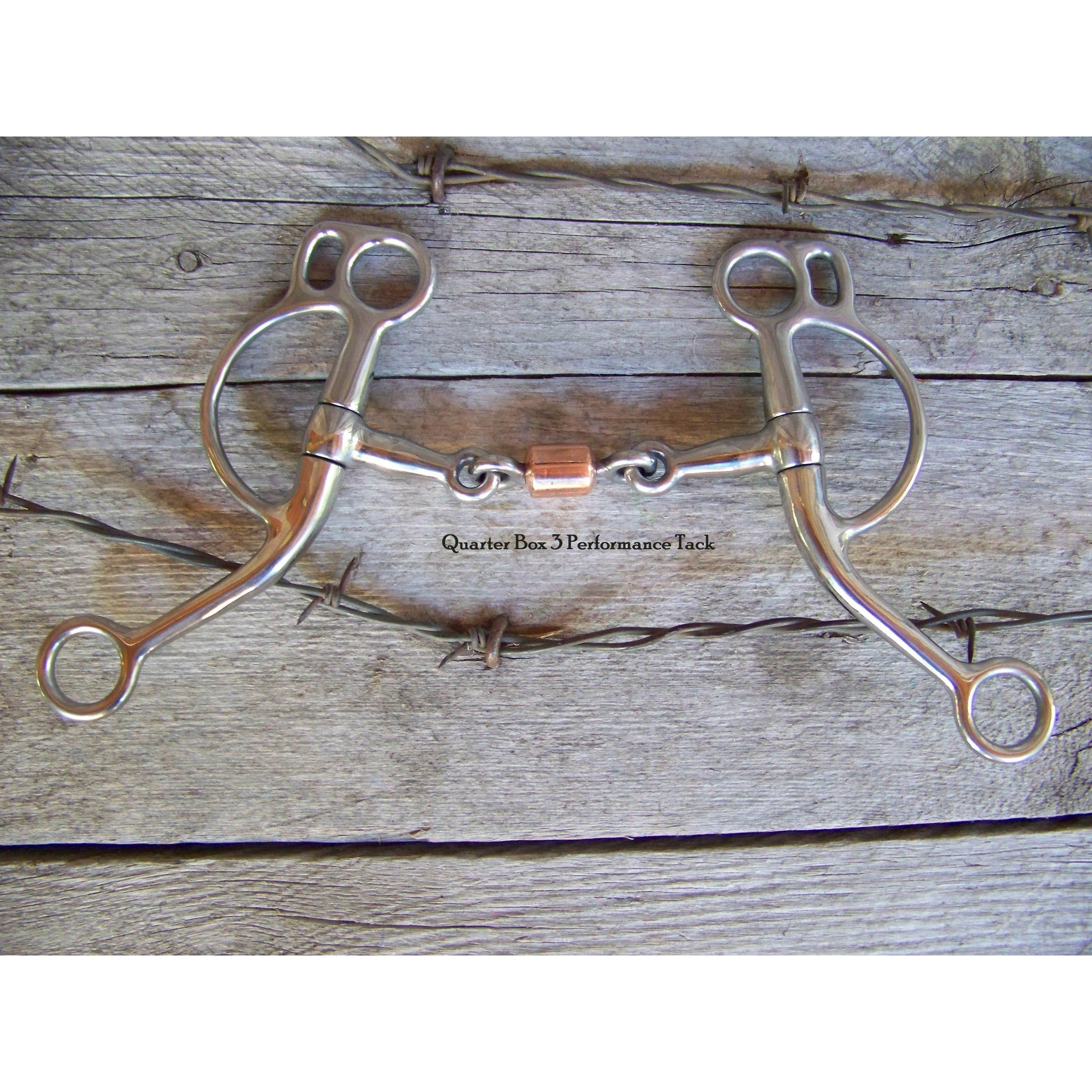 Bit - SS Training with 3 Piece Snaffle and Copper Roller