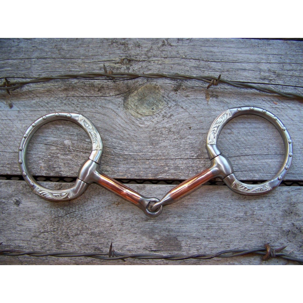 Bit - SS Smooth Joint Show Snaffle