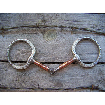 Bit - SS Smooth Joint Show Snaffle