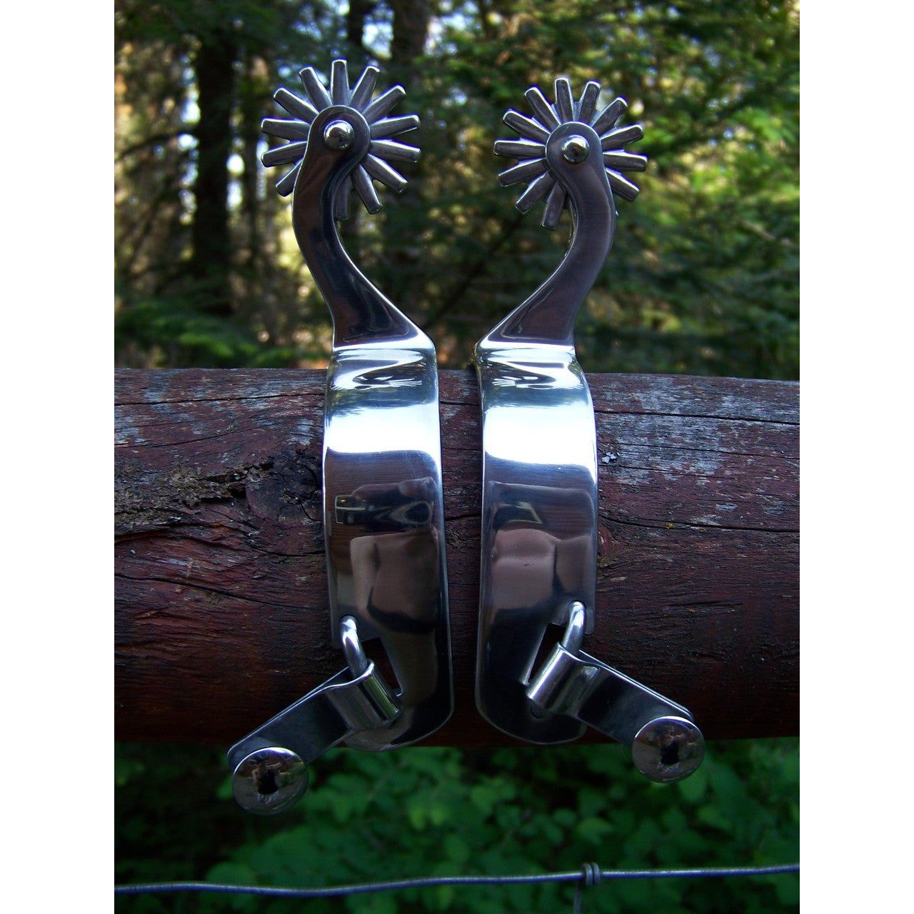 Spurs - Stainless Steel Plain Shank (Mens)