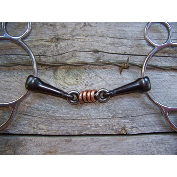 Bit - Wonder Bit with Dog Bone Mouth/Copper Rollers