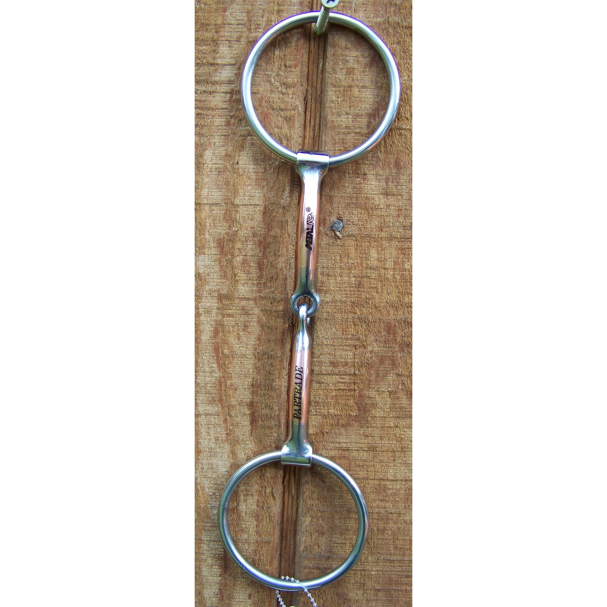 Bit - Stainless Steel Ring Snaffle with Copper Overlay