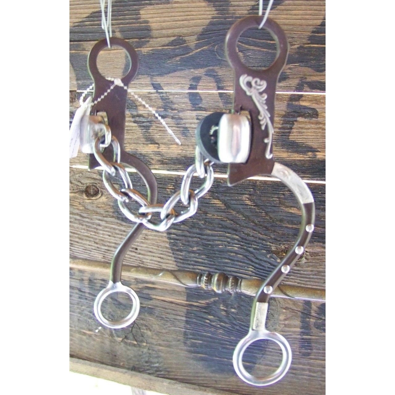 Bit - Antique Training Bit with Chain Mouth