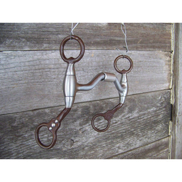 Bit - Francois Gauthier Antique Low Port Hinged Futurity