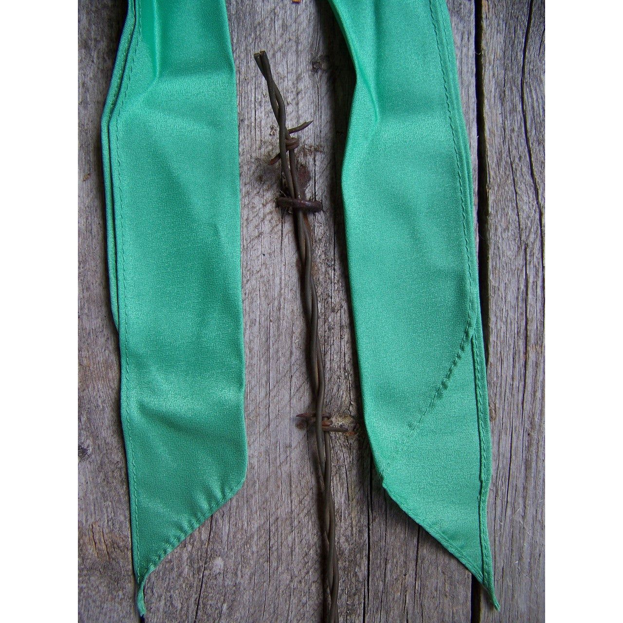 Show Scarf - 36" Length (Pearlized Kelly Green)