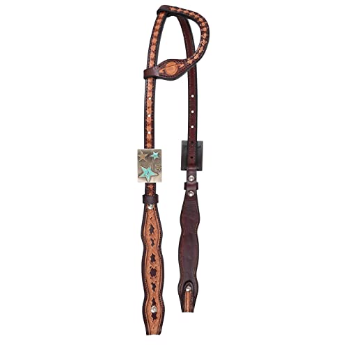Headstall - Saturn Rising One Ear 5/8" by Circle Y