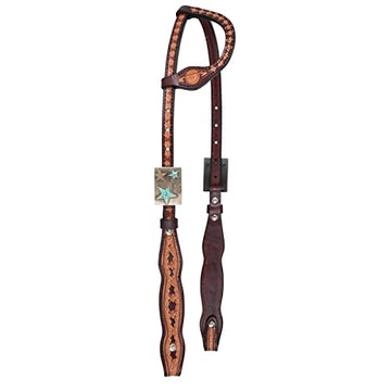 Headstall - Saturn Rising One Ear 5/8" by Circle Y