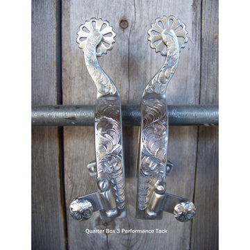 Spurs - Anti-Slip Rubber Comfort Reining (Ladies)