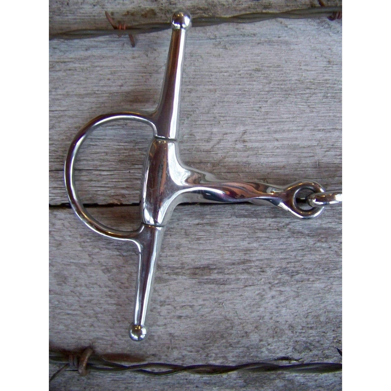 English Bit - Full Cheek Slow Twist Snaffle (5.5")