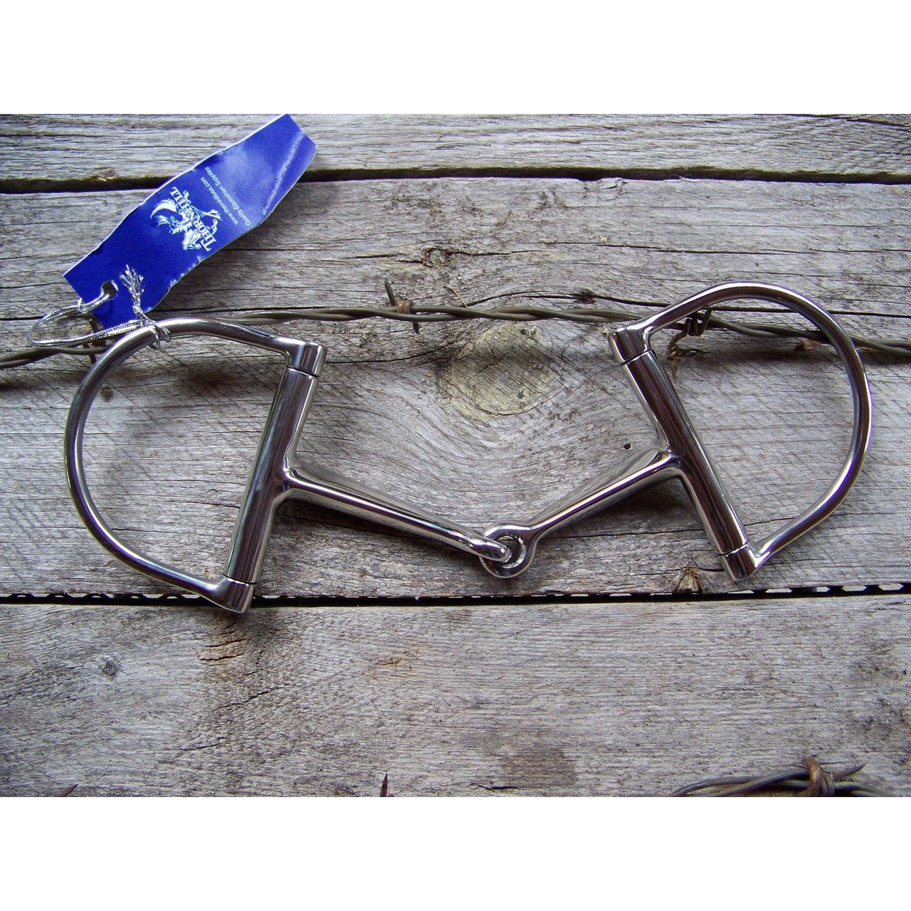 English Bit - Large Dee w/Triangle Mouth (5.25")