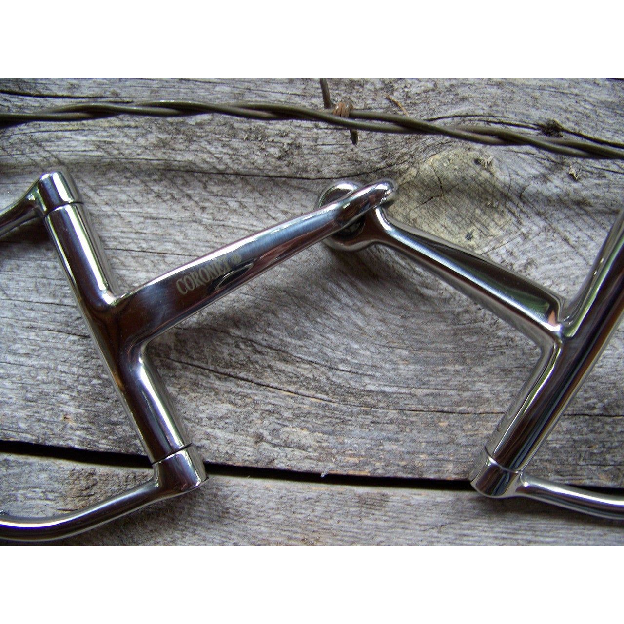 English Bit - Large Dee w/Triangle Mouth (5")