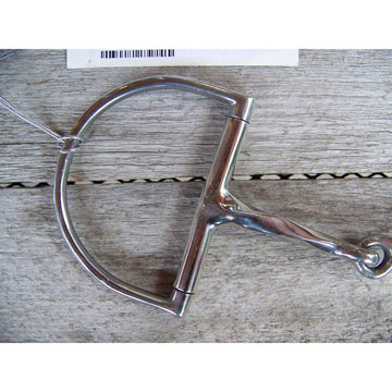 English Bit - Large Dee with Slow Twist (5")