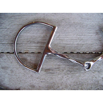 English Bit - Large Dee with Slow Twist (5.5")
