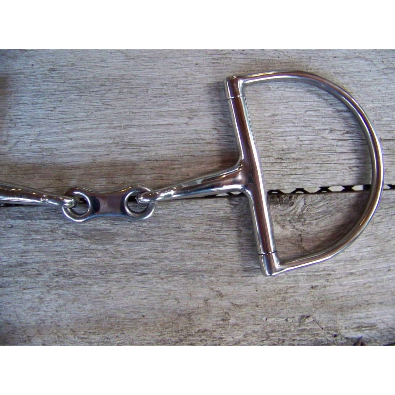 English Bit - Large Dee with French Link (5")