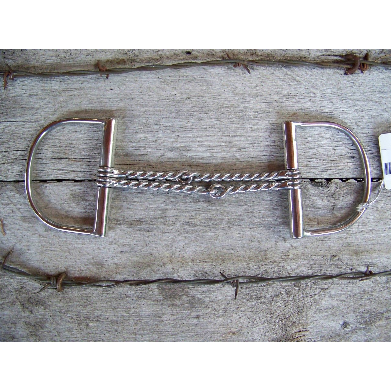 English Bit - Large Dee with Double Twist (5.5")