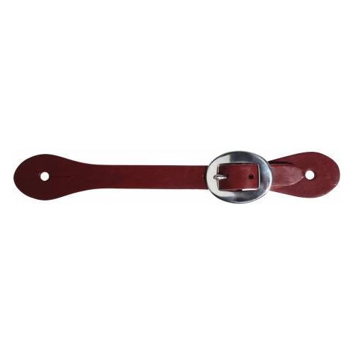 Spur Straps - Burgundy Latigo (Ladies)