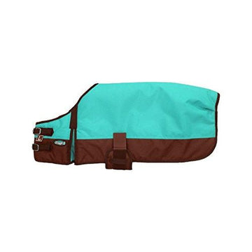 Dog Blanket - 600D by Tough-1 (Turquoise - Size Large - 19 to 23")