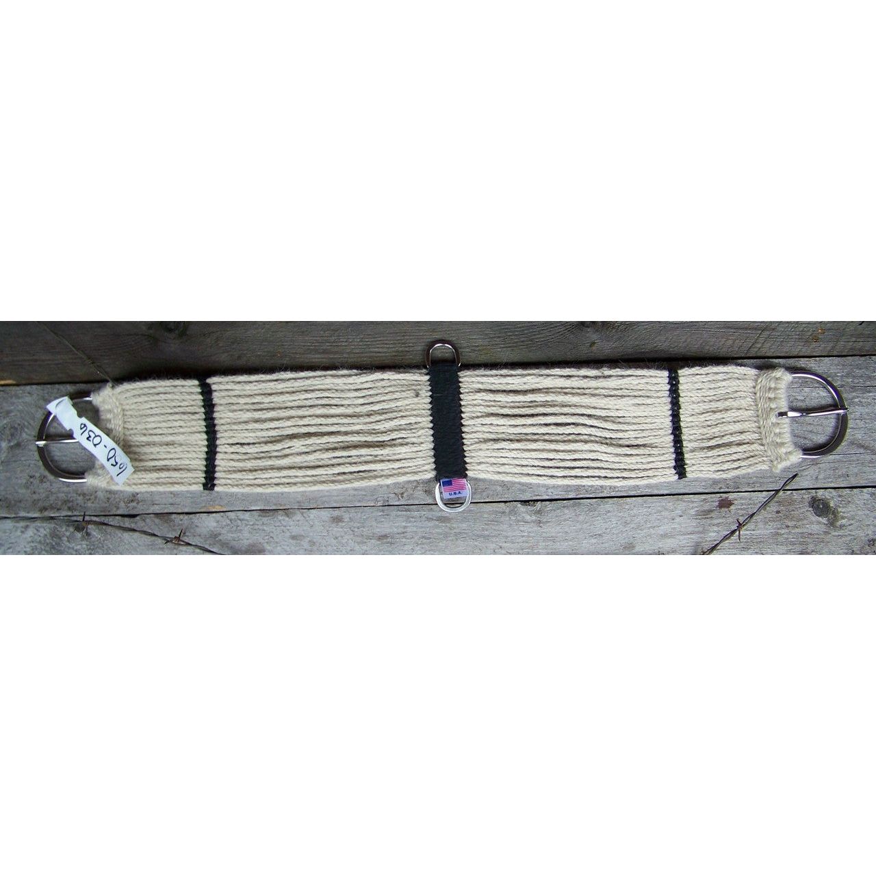 Cinch - 17 Strand Mohair w/SS Buckles (Size 36") Made in the USA
