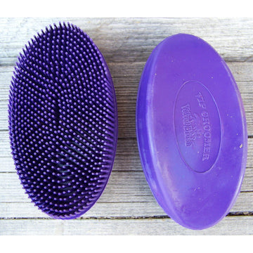 Curry - Soft Rubber Oval Face (Purple)