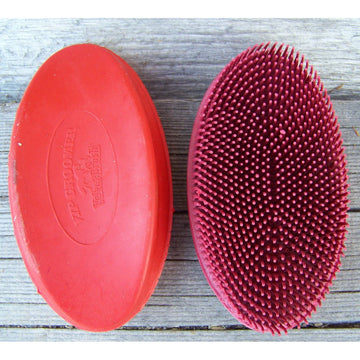 Curry - Soft Rubber Oval Face (Red)