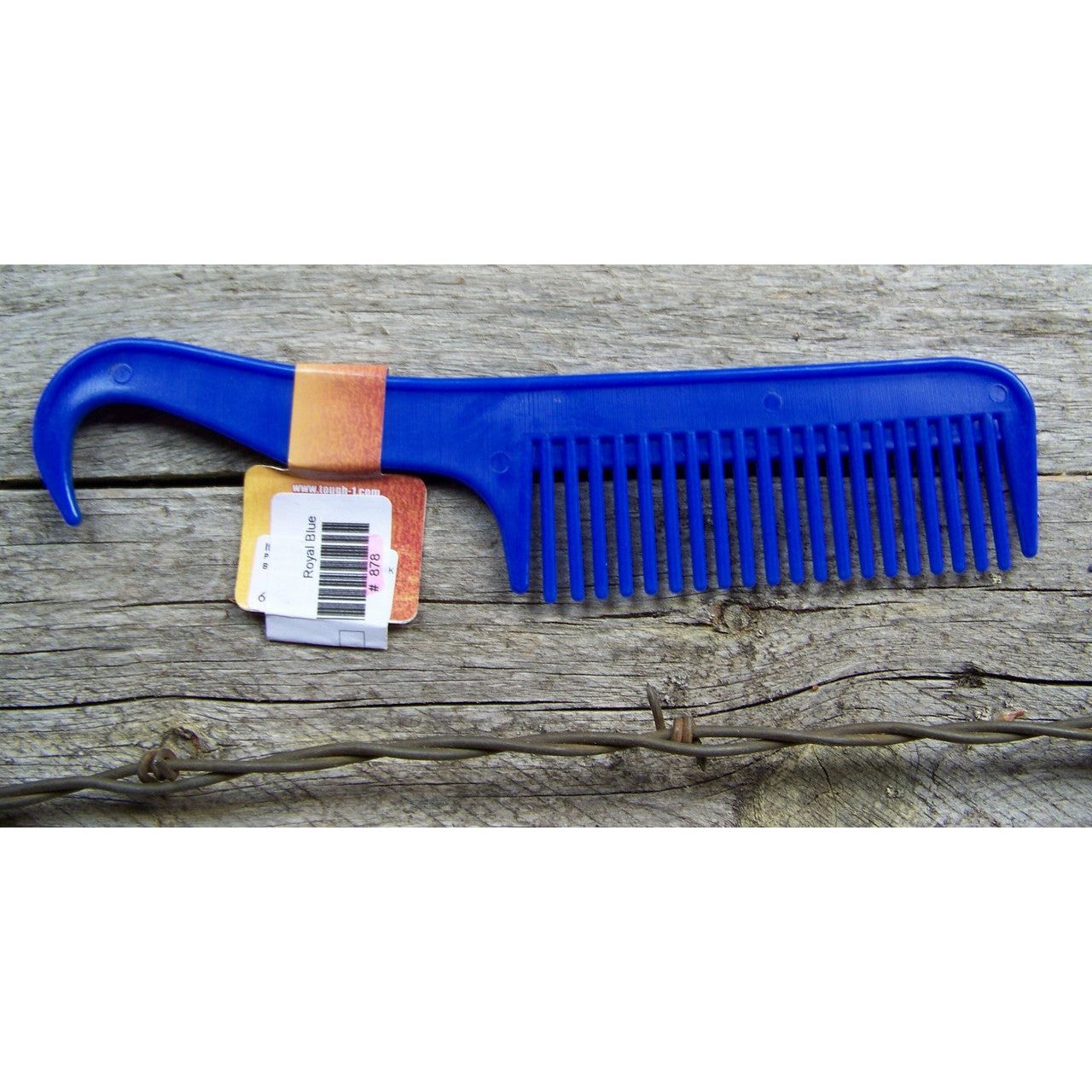 Comb - Pulling w/Braid Remover (Blue)
