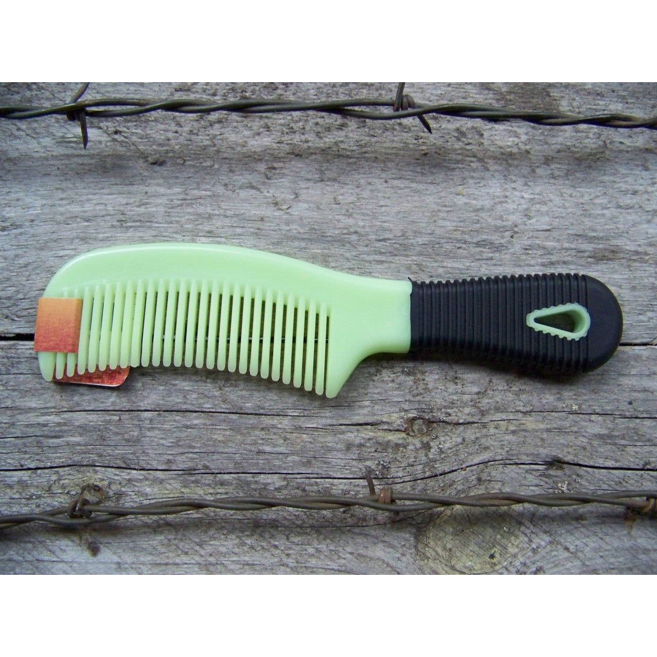Comb - 8" Plastic Easy Grip (Lime)