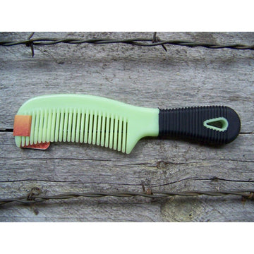 Comb - 8" Plastic Easy Grip (Lime)