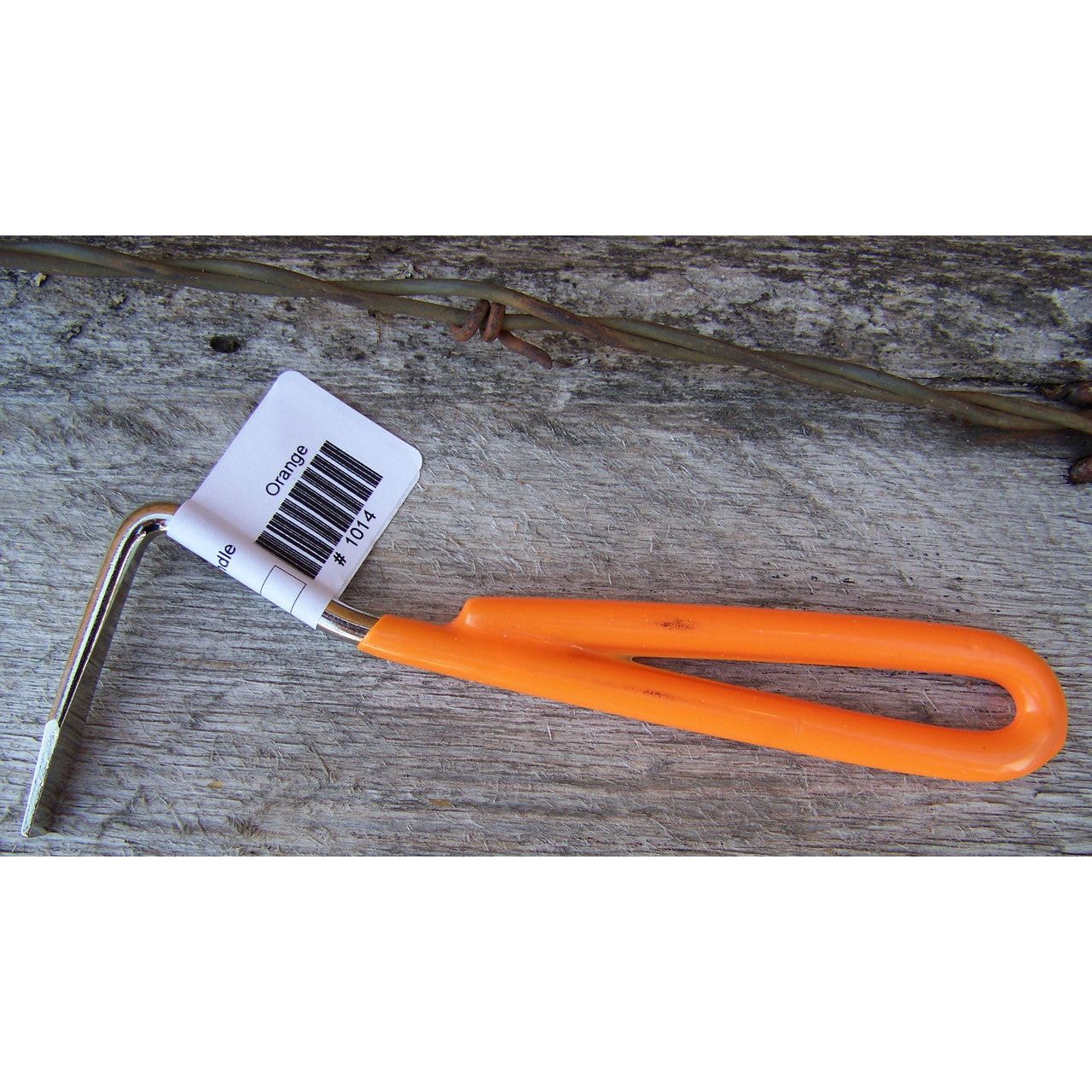 Hoof Pick - Vinyl Handle (Orange)