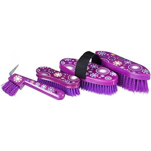 Brush Kit - 4 Piece Set (Sugar Skull or Teal Navajo)