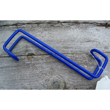 Bridle Hook - Vinyl Coated Steel - 8" (Blue)