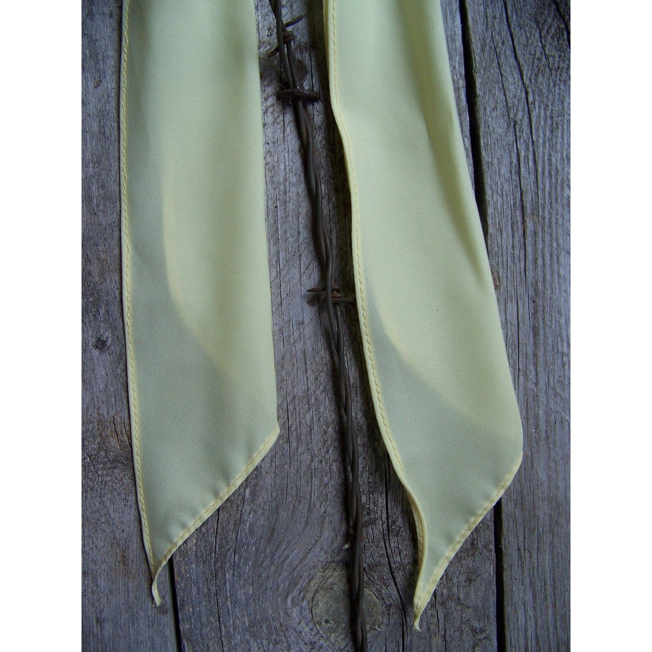 Show Scarf - 36" Length (Light Yellow)