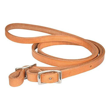 Reins - Pony Harness Leather Roping Reins (5/8" x 6') by Reinsman